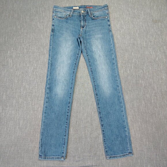 Pilco and the Letterpress Anthropologie Jeans Womens 26T (30x32) Slim Boyfriend - Picture 1 of 16
